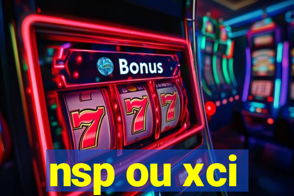 nsp ou xci